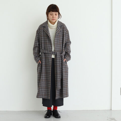 yuni|gunclub checkコート 1701CO010182