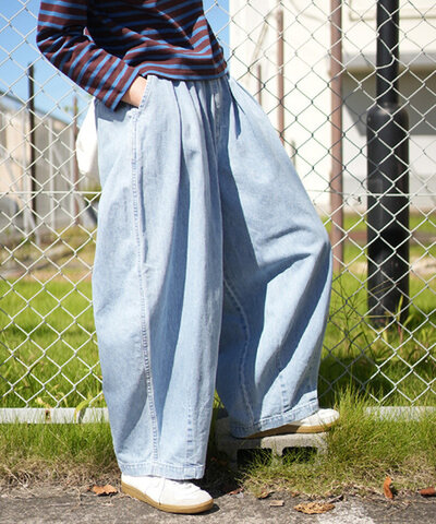 HARVESTY|10oz DENIM CIRCUS PANTS 10オンスデニムサーカスパンツ ボトムス ワイドパンツ バルーンパンツ a12626-93
