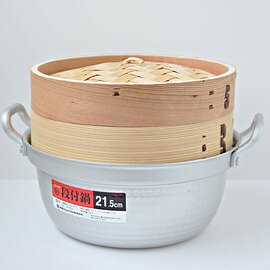 中華セイロ（21cm)と鍋
