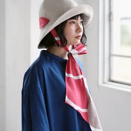 hirali｜手ぬぐい帽子　Cloche Hat with Ribbon