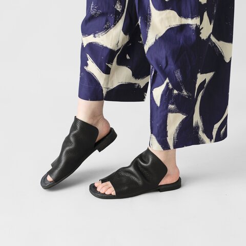 Portaille|レザー アッパー トング サンダル “Sab thong sandal” sab-mc-tr