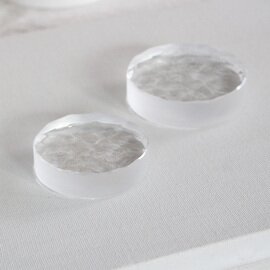 yuta maruoka glass works｜"pool" paper weight（S）（L）