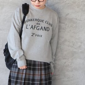 裏毛スウェットプルオーバー DUNKERQUE QLUB