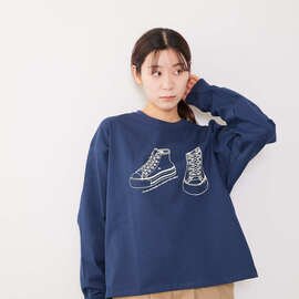 ALL HOURS|8.1OZ HEAVY COTTON SHOES PULLOVER ロングスリーブプルオーバー