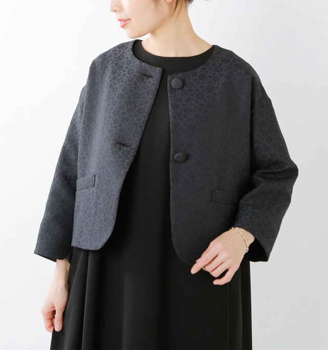 Nimes マトラッセノーカラージャケット Nfg Ms Piu Di Aranciato ピウディアランチェート キナリノモール Nimes マトラッセノーカラージャケット Nfg Ms Piu Di Aranciato ピウディアランチェート キナリノモール