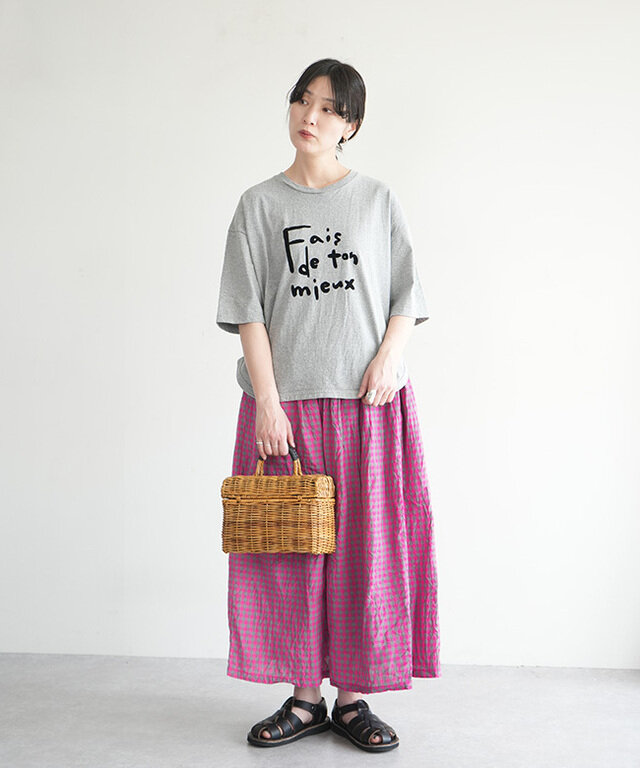 身長:165cm / カラー:B PINK / サイズ:F