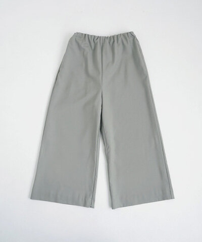 Mochi｜wide pants [mo-pt-02/green grey・]