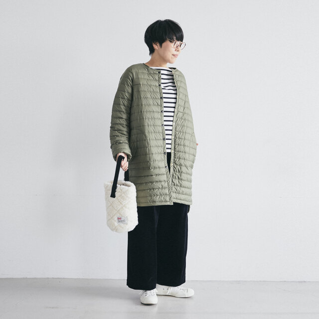 着用サイズ 34(モデル 160cm)/ カーキ