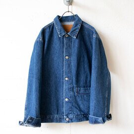 HATSKI|Denim07 Box Pocket Denim Jacket -Seasonal (Blue)-