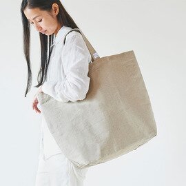 PINT|リネン帆布のトートバッグ L