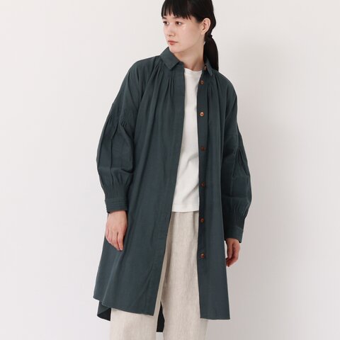 TUTIE.|~Meets india~ハンドルームコットンキャンバスタックワンピース