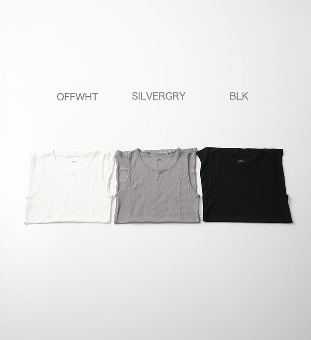 col:左からOFF WHITE / SILVER GRAY / BLACK