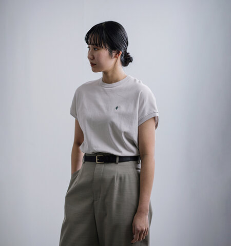 Gymphlex|コットン クルーネック スリーブレス プルオーバー gy-c0361flk-26ss