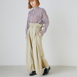A VACATION|ギャザー パンツ “AVC Gather PT” 25ss-a518-ms