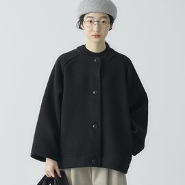 Cion|ウール混メルトンショートコート・19-25251