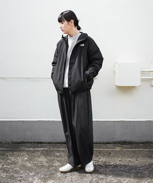 身長:165cm / カラー:K ブラック/着用サイズ:L