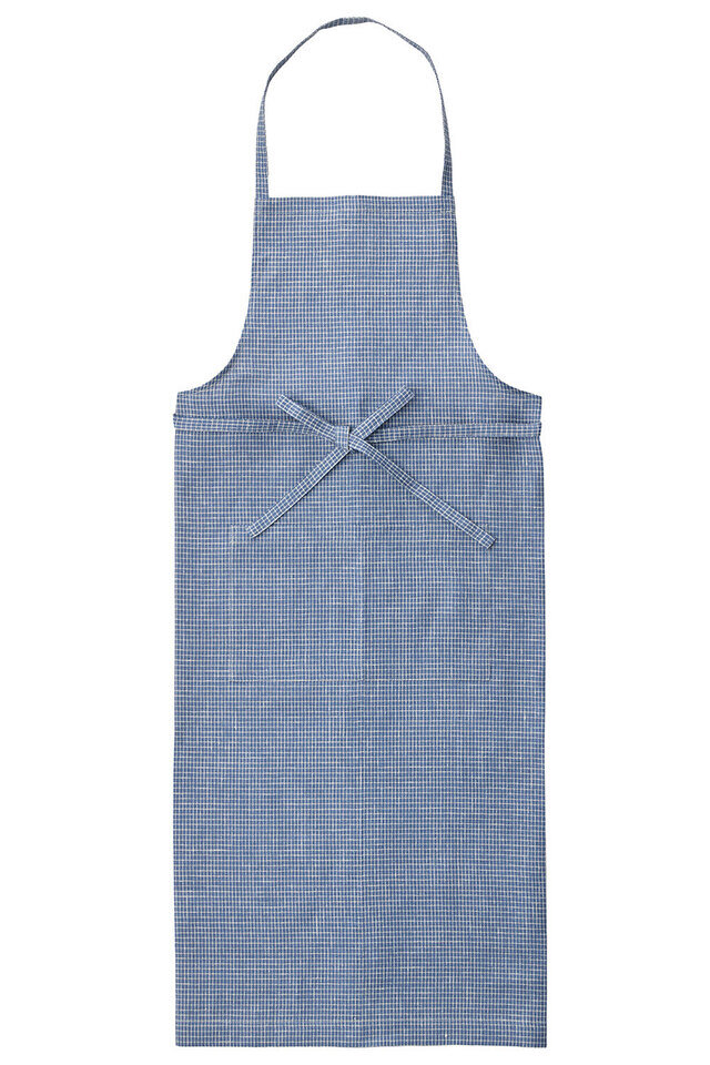 アメリア---爽やかで落ち着いたブルーのベースに、白い細い線で構成された格子柄です。リネンの素材の素朴な質感と相まって、フレンチシックや北欧風のインテリアにもよく合う、上品でカジュアルなイメージです。