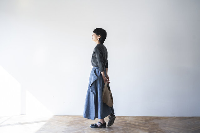 Mサイズ着用(モデル身長:158cm)