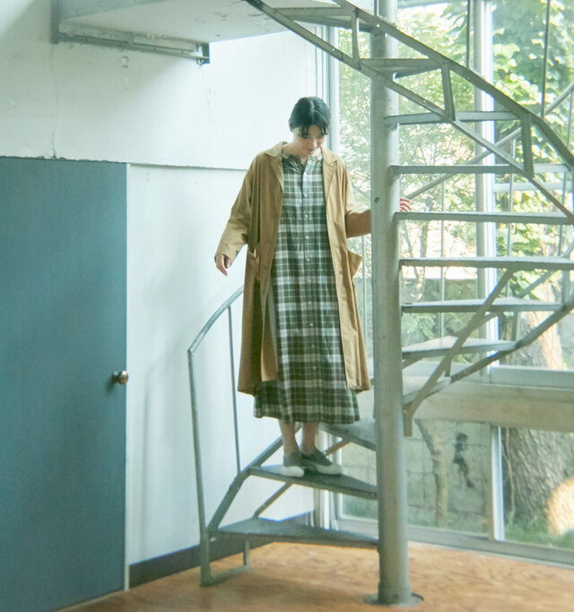 モデル165cm 着用サイズ:0(GREEN)