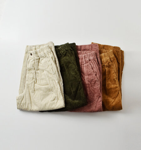 HARVESTY|ビッグ コーデュロイ ナローシルエット サーカス パンツ a12522-ms