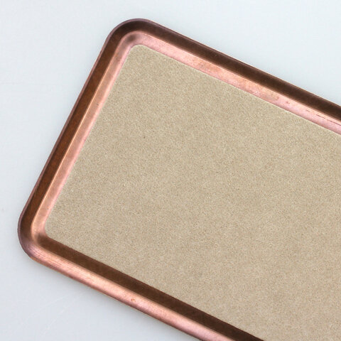 PICUS｜BRASS 2WAY FLAT TRAY