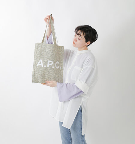 A.P.C.｜リバティ プリント キャンバス トートバッグ “TOTE LOU” 23233-1-02979-rf