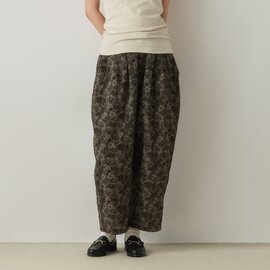 MidiUmi|flower print easy pants