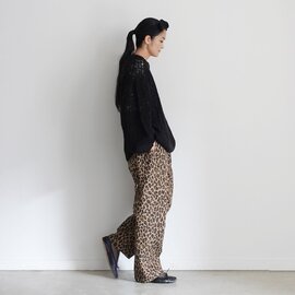 ichi｜Leopard Relax Pants