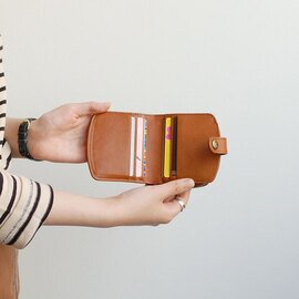 CLEDRAN｜RAY SMALL WALLET レザー二つ折り財布