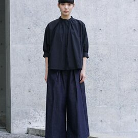 Mochi｜gather blouse (black)
