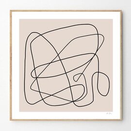 THE POSTER CLUB｜ポスター Abstract Lines 01
