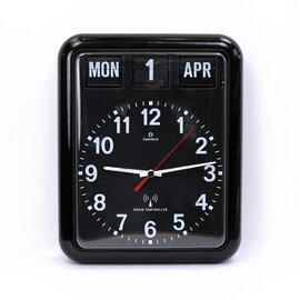 TWEMCO｜ラジオ コントロール カレンダー クロック RC-12A/壁掛け時計