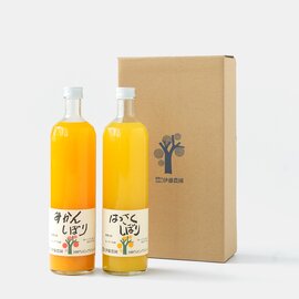 伊藤農園|100%ピュアジュースギフト(750ml×2本) みかん・はっさく