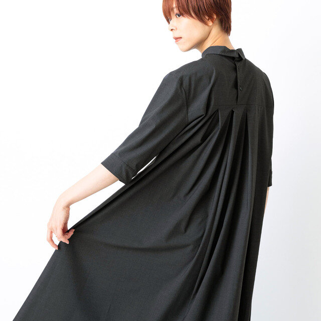 モデル168cm 着用カラー:チャコールグレー