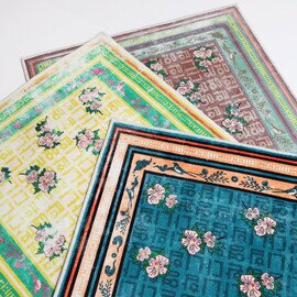 HERE|Washable Rug "Hibiscus Syriacus"/マット