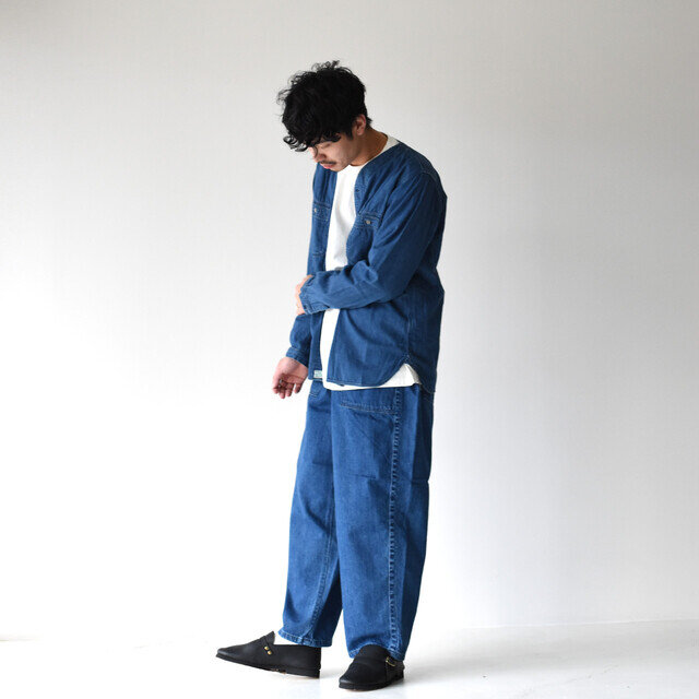 モデル: 173cm /58kg
size:1(メンズS~M)