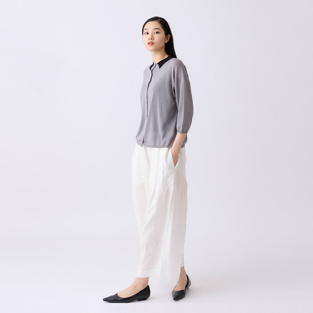 model:168cm color: グレークロ