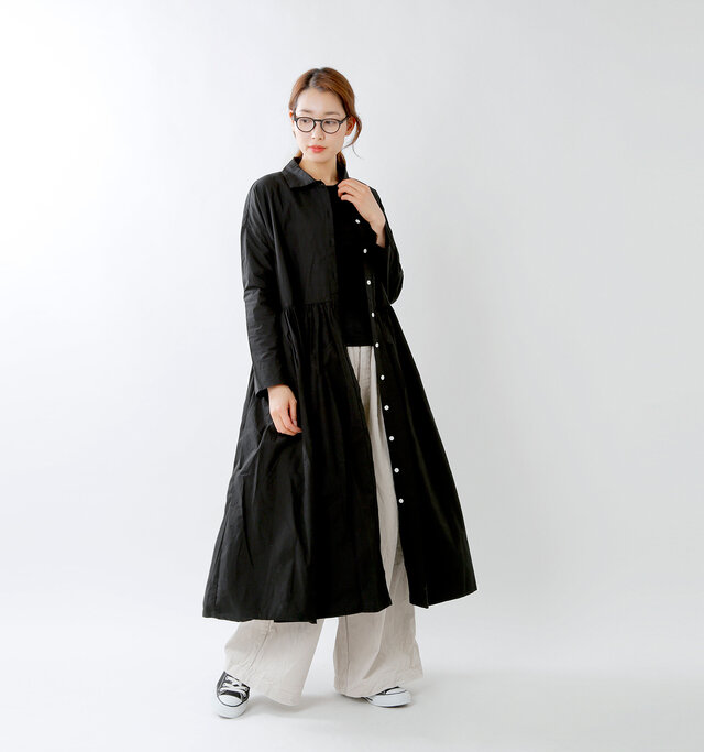 model mizuki:168cm / 50kg
color : mat black / size : F