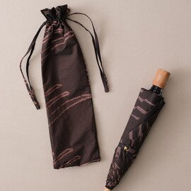 hatsutoki｜summer wind コットン晴雨兼用折畳み傘|日傘 折り畳み傘 UVカット 防水加工
