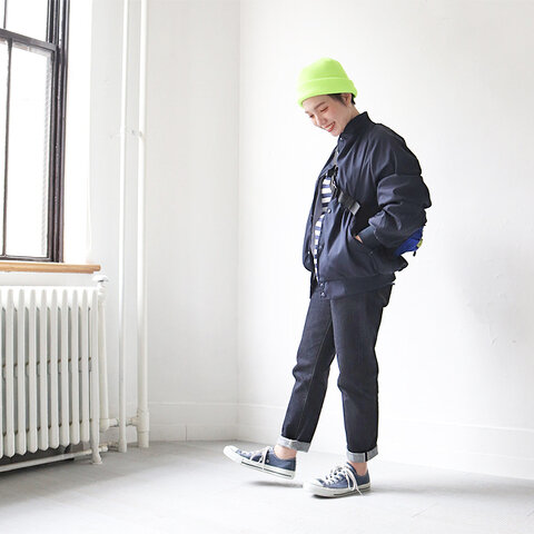 HATSKI|Regular Tapered Denim -One Wash