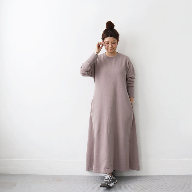 ラベンダー 着用、モデル身長:162cm