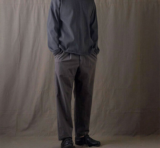 Jackman|Jackman ジャックマン JM4672 ストレッチワイドトラウザー Stretch Wide Trousers