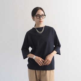 NARU|(ナル) スビンプラチナスムース クラッシーシャツ7分袖 450201 七分袖 シャツ