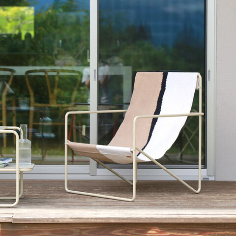 ferm LIVING｜Desert Lounge Chair (デザート ラウンジチェア)　日本正規代理店品【受注発注】【大型送料】【送料無料キャンペーン】