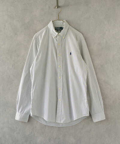 RALPH LAUREN|古着コットン ストライプシャツ 83
