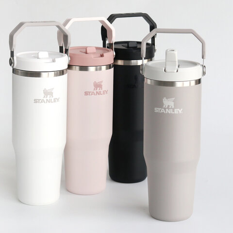 STANLEY|アイスフローフリップストロー真空タンブラー 0.88L/保冷 ストロー ハンドル付き【クリスマスギフト】