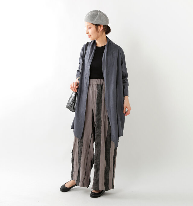 model yama:167cm / 49kg
color : gray beige / size : F