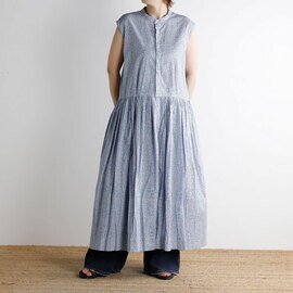 Veritecoeur|Veritecoeur ヴェリテクール VC-2848 LIBERTY PRINT ノースリーブワンピース