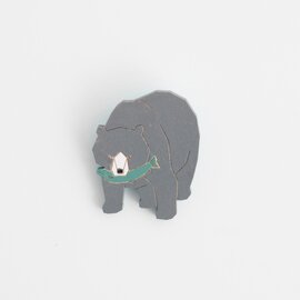 nukumaru|魚をくわえたクマ