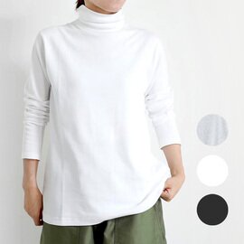 HARVESTY|タートルネック 長袖Tシャツ